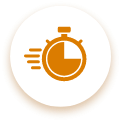 Rapid relief and durable improvement in signs and symptoms