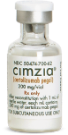CIMZIA(R) (certolizumab pegol) bottle