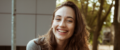 image of smiling woman